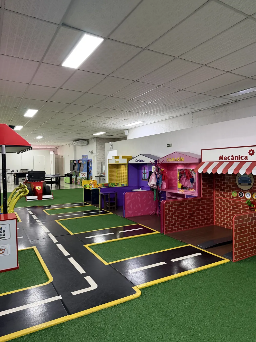 Pista da minicidade infantil em Novo Hamburgo